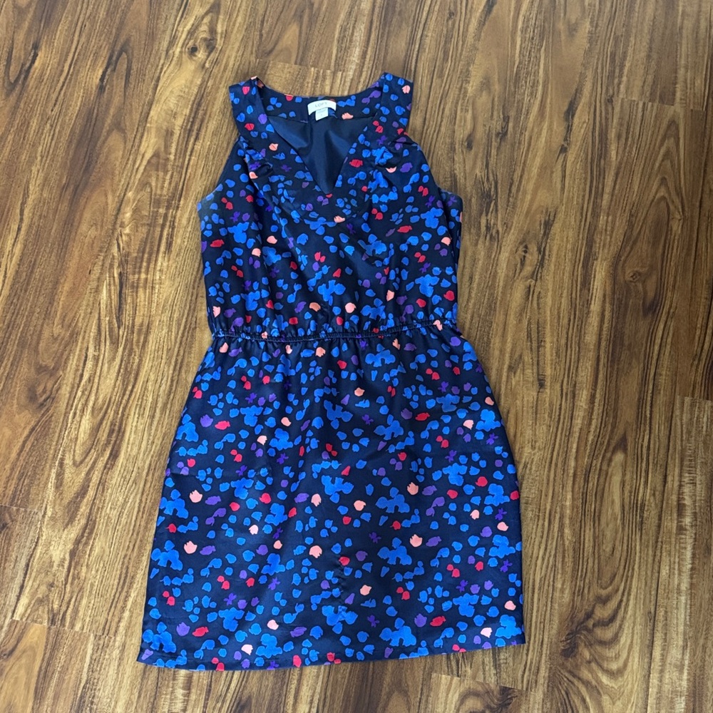 LOFT Multicolor Patterned Dress
